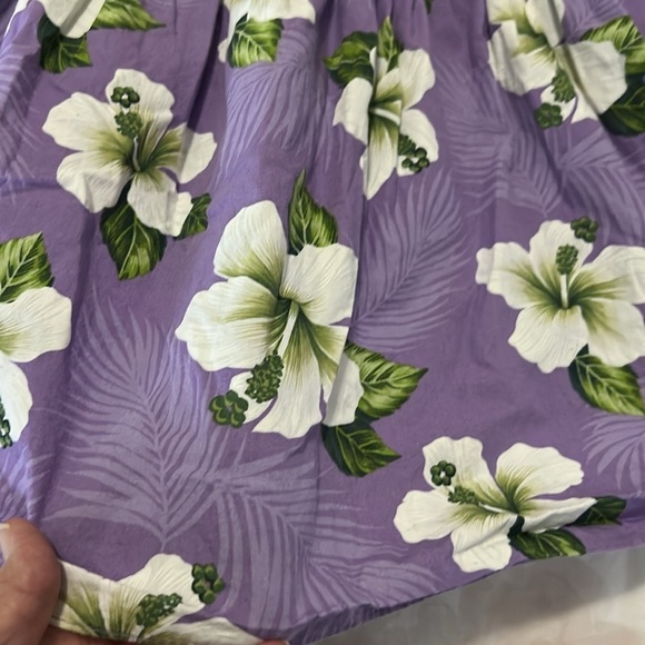 Pacific Legend Apparel Girls Purple Hawaiian Tropical Sundress Size 5-6 - Picture 3 of 6